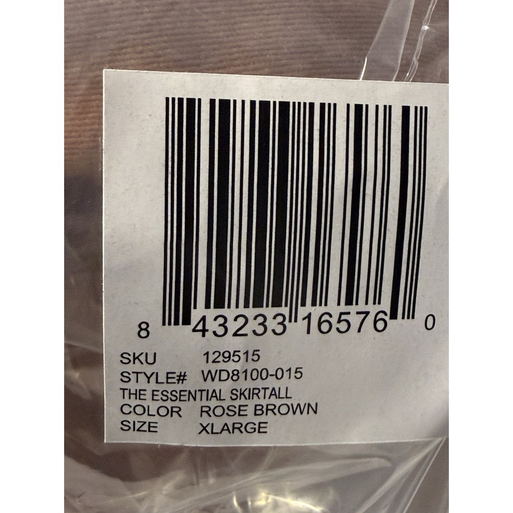 Wildfang Essential Skirtall XL Rose Brown Overall Mini Dress NWT - Picture 11 of 12